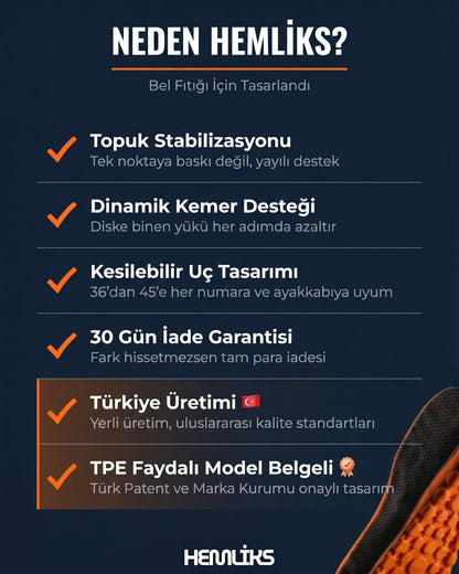 Hemliks®, Tabanlık